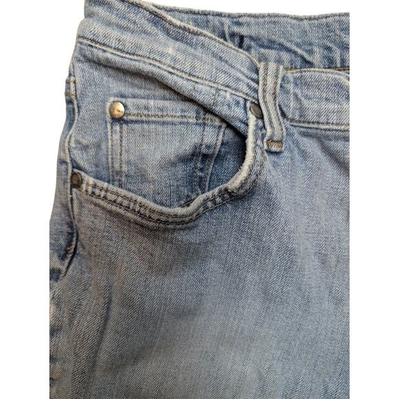 Vintage Y2K Vigoss Boot Jeans Womens 13/14 Mid Rise Rise Stretch Distressed - Picture 9 of 11